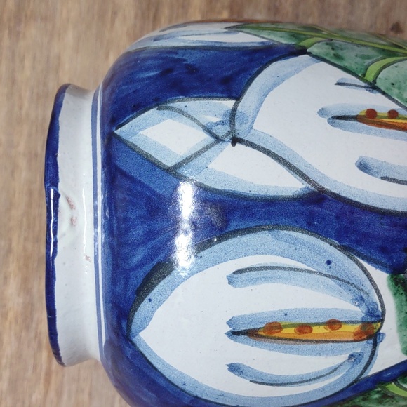 🏠 Host Pick!Talavera Vase Calla Lilly Design - Picture 6 of 8
